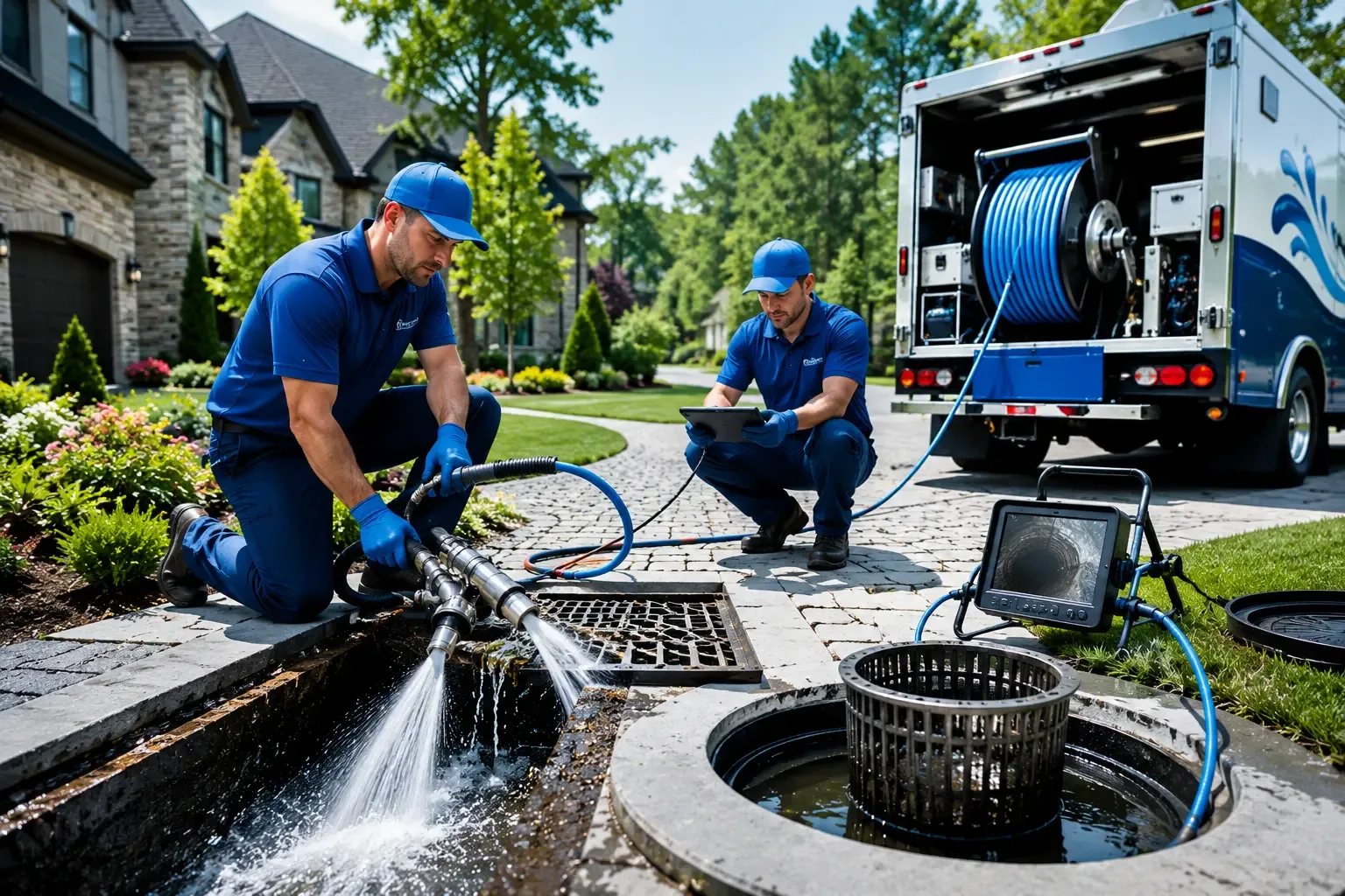 Local outdoor drain cleaning professionals in Capron, IL